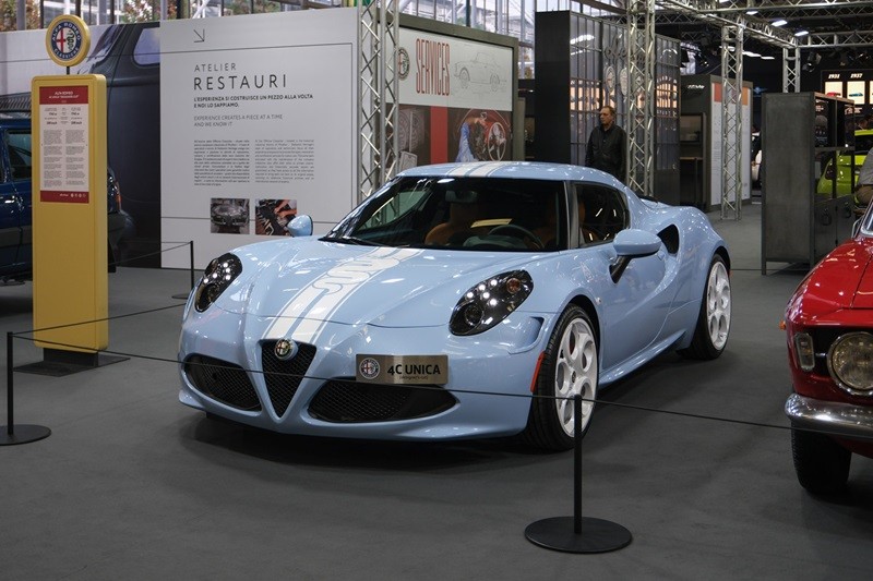 Cận cảnh chiếc Alfa Romeo 4C Unica độc nhất vô nhị