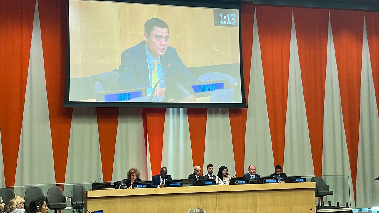 Việt Nam kêu gọi huy động ý chí chính trị và hành động quốc tế trong ứng phó với mối đe dọa của nước biển dâng