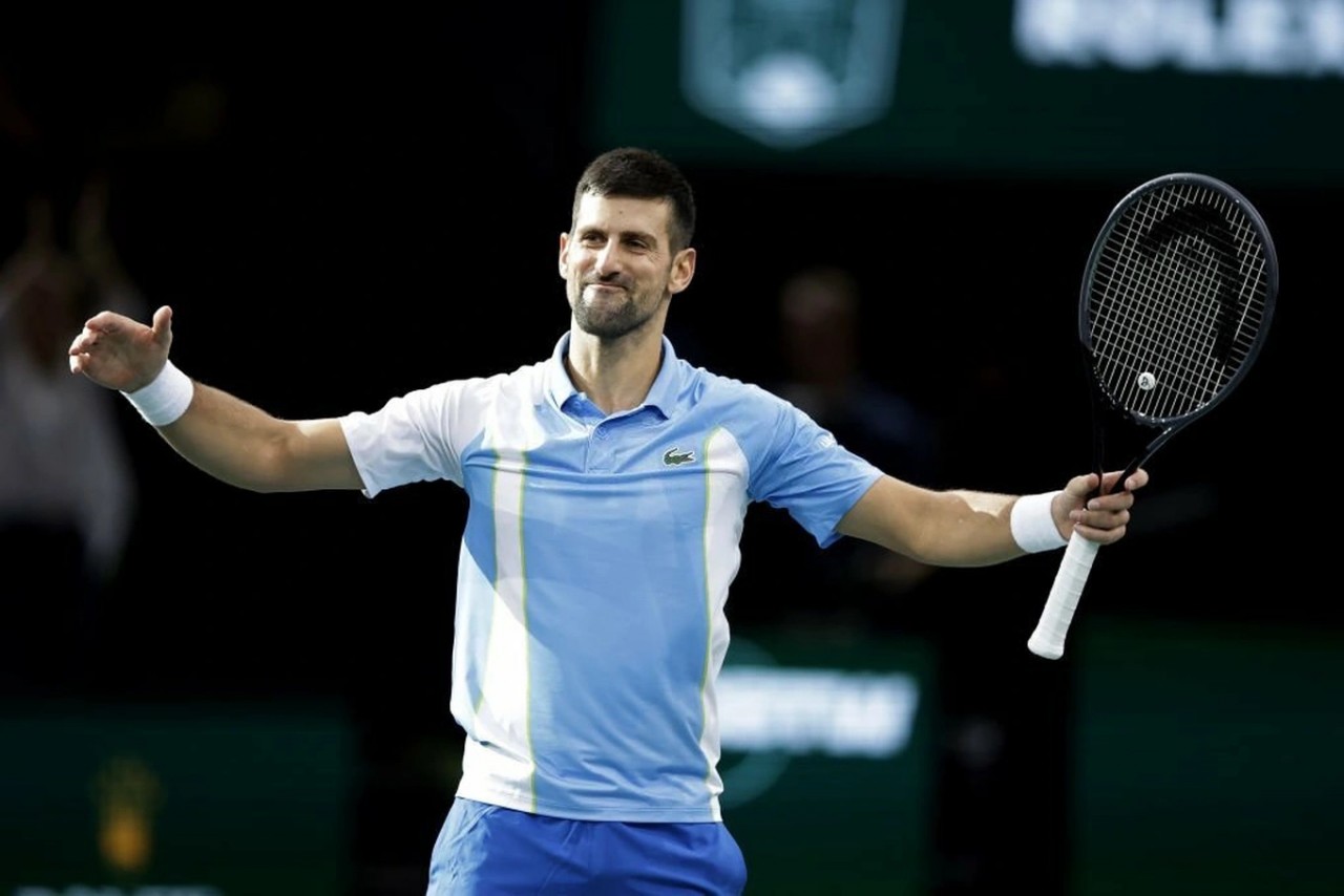 Djokovic duy trì thành tích hoàn hảo ở bán kết Paris Masters. (Nguồn: Getty) Djokovic duy trì thành tích hoàn hảo ở bán kết Paris Masters. (Nguồn: Getty)