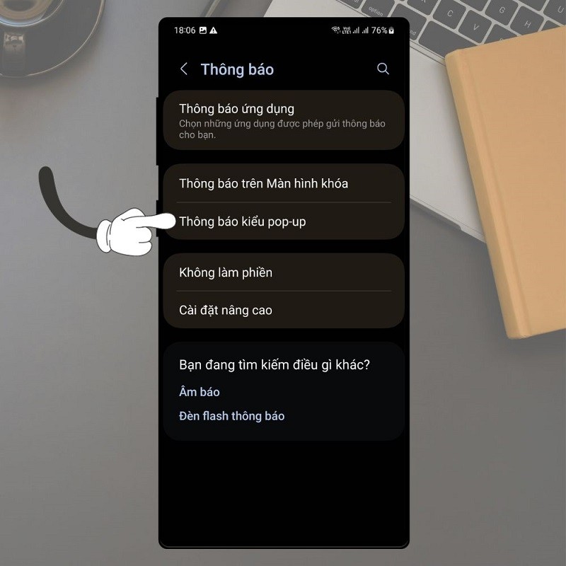 Bật viền sáng thông báo trên Samsung độc đáo, siêu đơn giản