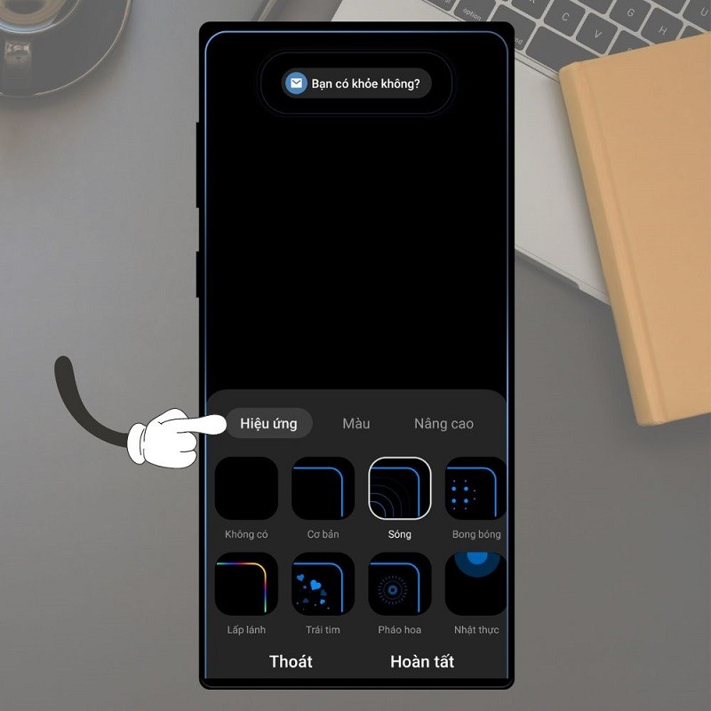 Bật viền sáng thông báo trên Samsung độc đáo, siêu đơn giản