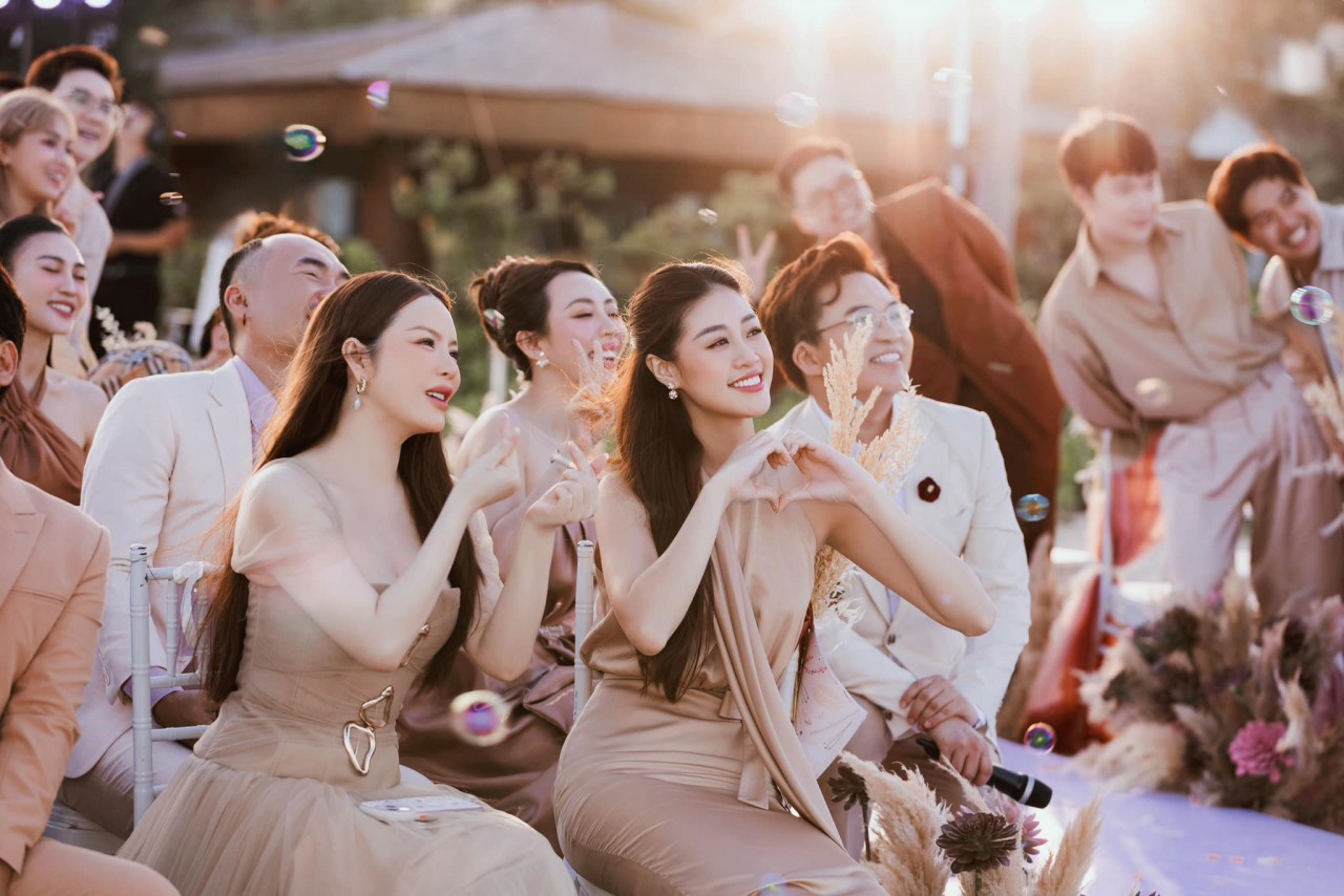 Dàn diễn viên, người mẫu 'đổ bộ' đám cưới Puka