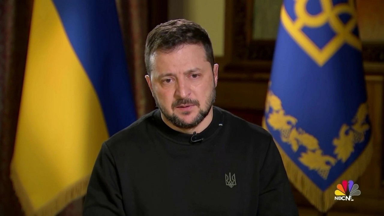 (11.06) Tổng thống Ukraine Volodymyr Zelensky khẳng định ông chưa sẵn sàng đàm phán với Nga. (Nguồn: NBC News) (11.06) Tổng thống Ukraine Volodymyr Zelensky khẳng định ông chưa sẵn sàng đàm phán với Nga. (Nguồn: NBC News)