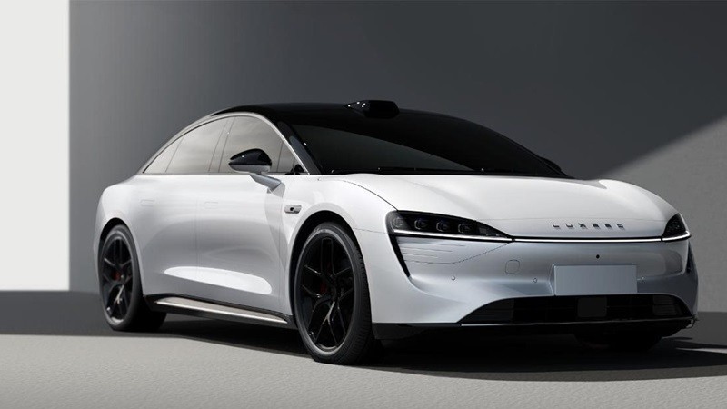 Lộ diện hình ảnh chính thức của xe điện Luxeed S7