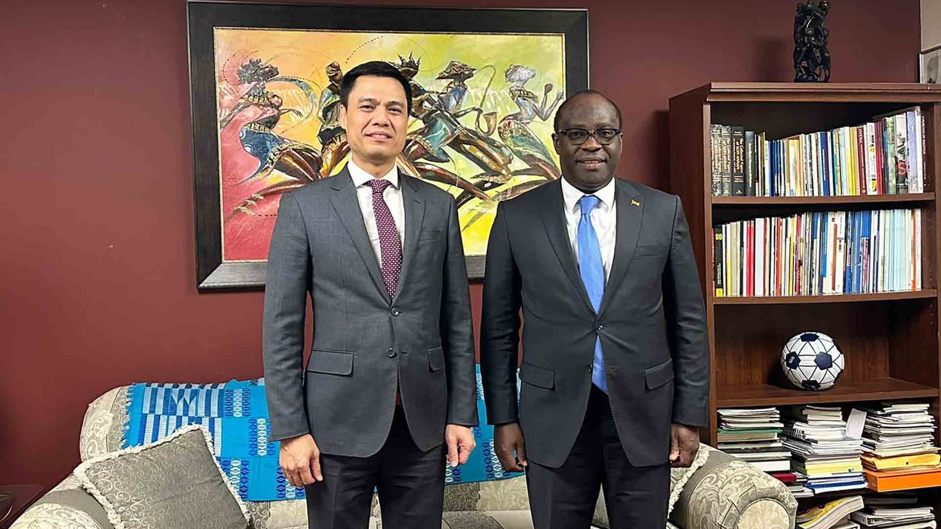 Ghana sẵn sàng là cửa ngõ cho Việt Nam tiếp cận thị trường Tây Phi