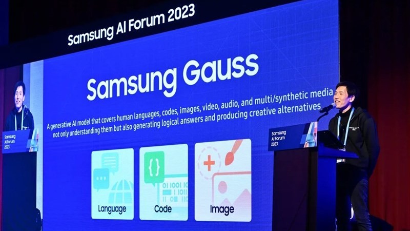 Samsung vượt mặt Apple ra mắt mô hình AI tạo sinh cho smartphone