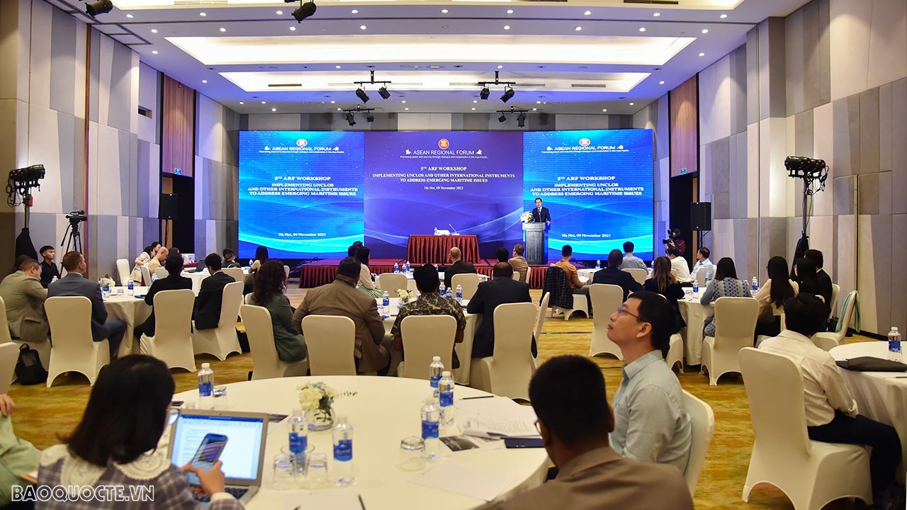 Hội thảo ARF về UNCLOS 1982: Hiến pháp của biển và đại dương, khuôn khổ pháp lý không thể thay thế