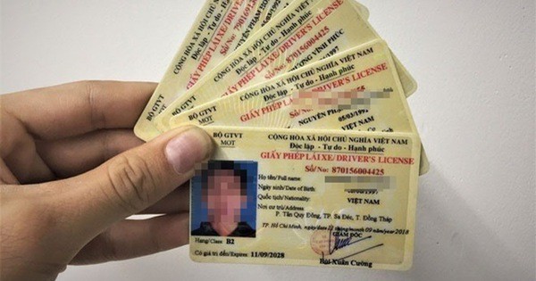 Mức phạt lỗi sử dụng Giấy phép lái xe bị tẩy xóa năm 2024 Mức phạt lỗi sử dụng giấy phép lái xe bị tẩy xóa năm 2024