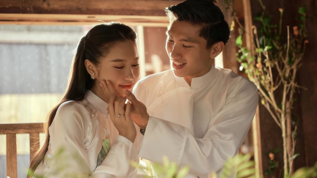 Chiêm ngưỡng loạt ảnh cưới đẹp nên thơ của Đoàn Văn Hậu - Doãn Hải My
