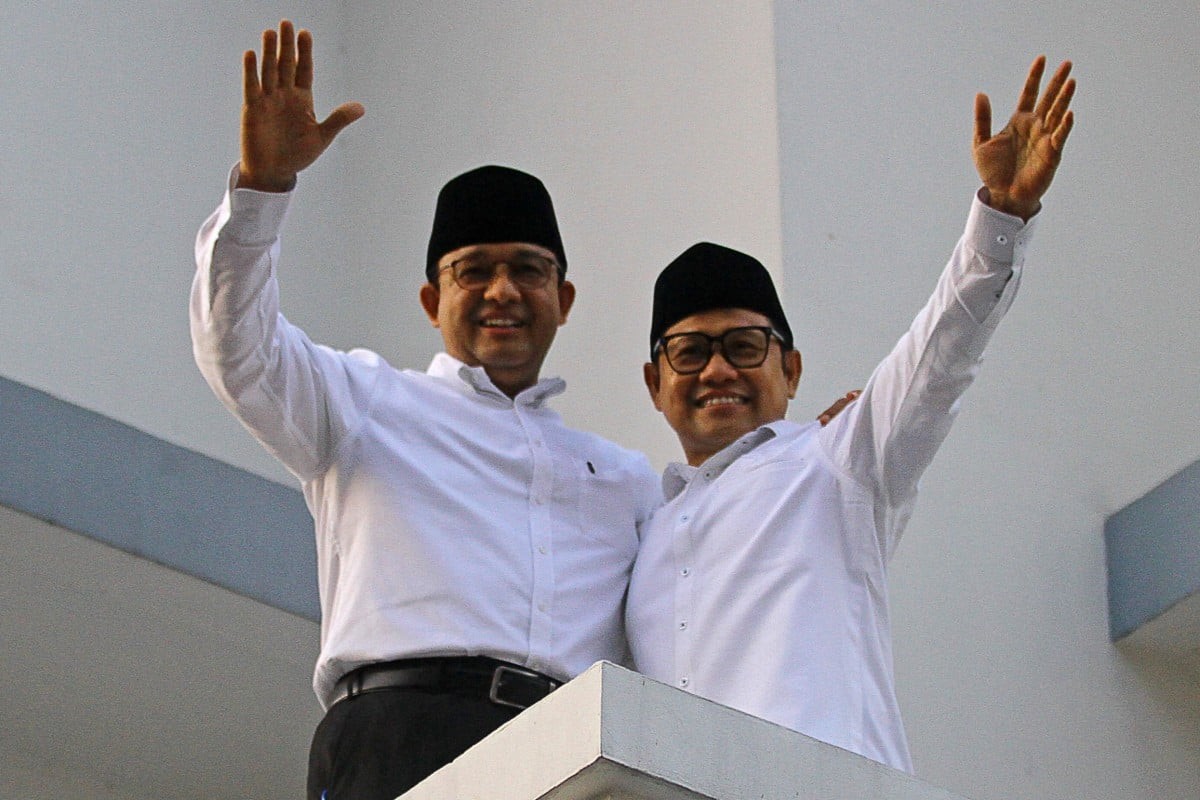 Cặp đôi Anies Baswedan-Muhaimin Iskandar. (Nguồn: Reuters) Cặp đôi Anies Baswedan-Muhaimin Iskandar. (Nguồn: Reuters)
