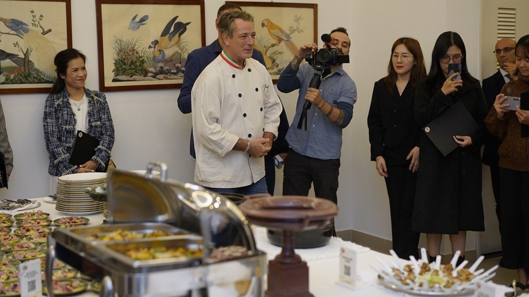 Thưởng thức hương vị thăng hoa với nguyên liệu lành mạnh tại Tuần lễ Ẩm thực Italy lần thứ 8 tại Việt Nam