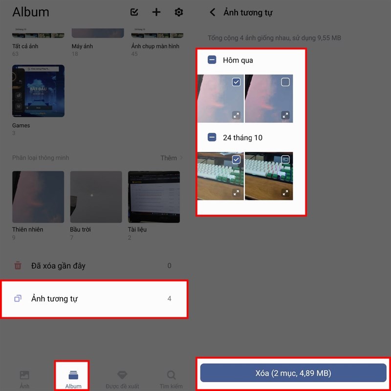 Cách xóa ảnh trùng lặp trên Vivo để tiết kiệm không gian lưu trữ Cách xóa ảnh trùng lặp trên Vivo để tiết kiệm không gian lưu trữ