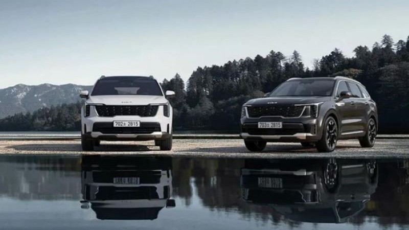 Lộ diện hình ảnh Kia Sorento 2025 trước ngày ra mắt