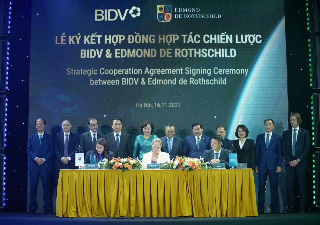 BIDV và Edmond de Rothschild hợp tác chiến lược cung cấp dịch vụ BIDV và Edmond de Rothschild hợp tác chiến lược cung cấp dịch vụ