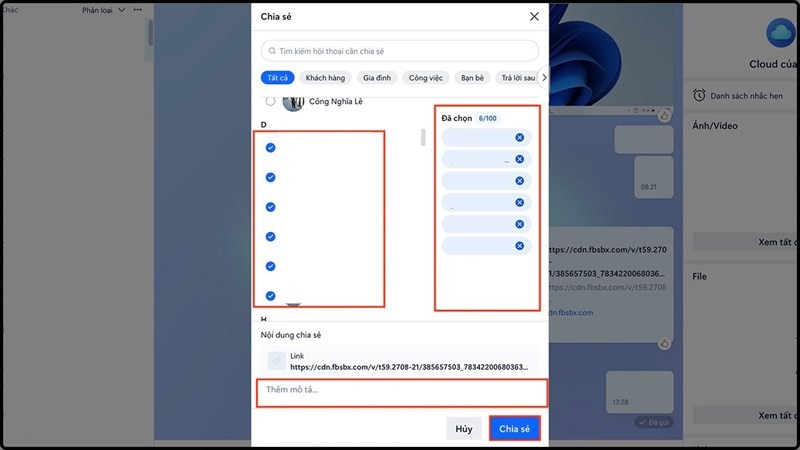 Cách gửi tin nhắn hàng loạt trên Zalo bằng MacBook siêu nhanh