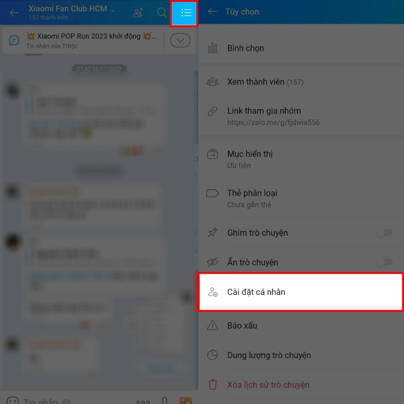 Tắt thông báo tag all trên Zalo với 3 bước siêu đơn giản