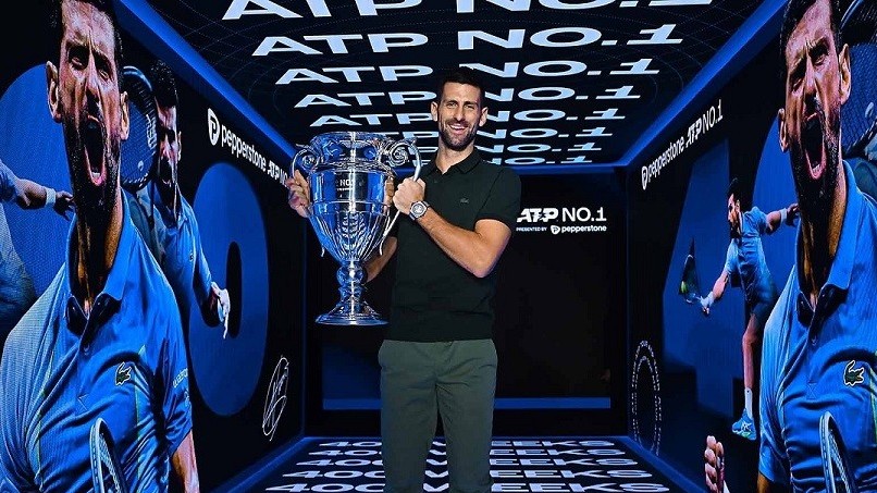 Novak Djokovic chạm cột mốc 400 tuần đứng vị trí số một quần vợt nam thế giới