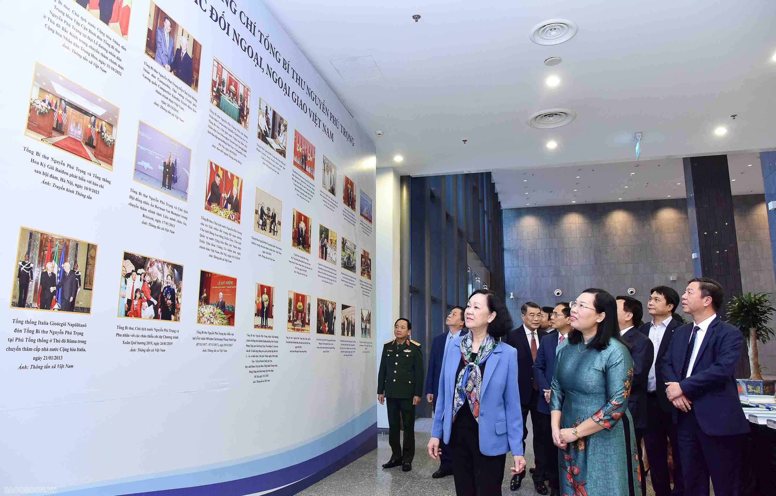 Cuốn sách của Tổng Bí thư Nguyễn Phú Trọng là cơ sở quan trọng về lý luận và thực tiễn về công tác đối ngoại trong tình hình mới