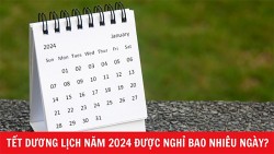 Tết Dương lịch 2024 người lao động được nghỉ bao nhiêu ngày?