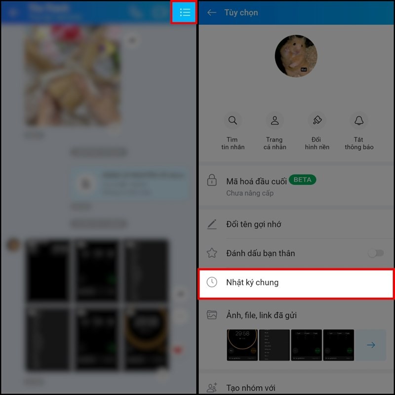Cách tạo nhật ký chung trên Zalo chỉ 2 người xem được cực thú vị