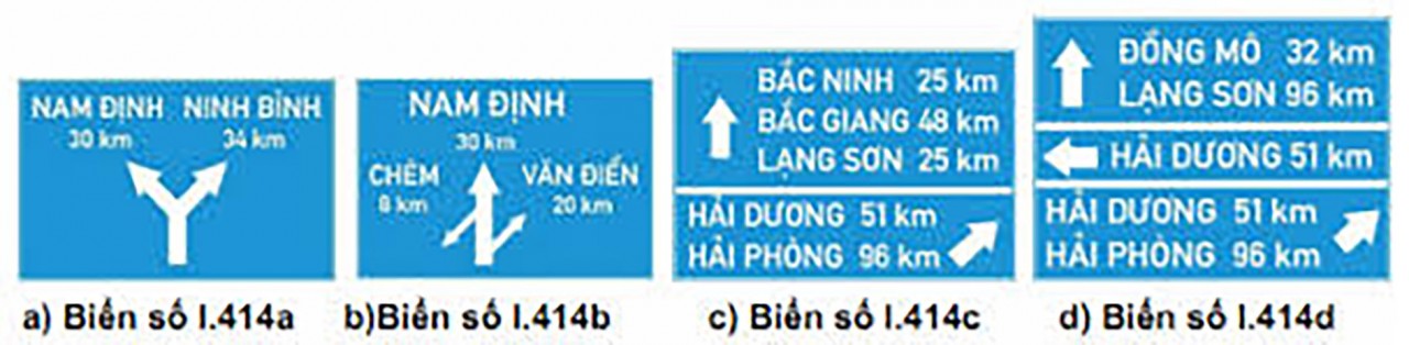 Tổng hợp các loại biển báo chỉ dẫn và ý nghĩa của từng biển báo Tổng hợp các loại biển báo chỉ dẫn và ý nghĩa của từng biển báo