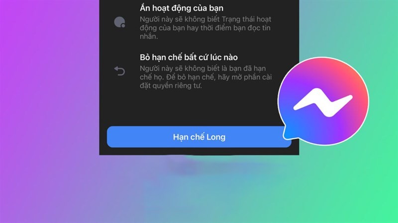 3 cách để nhận biết bị hạn chế trên Messenger cực đơn giản 3 cách để nhận biết bị hạn chế trên Messenger cực đơn giản