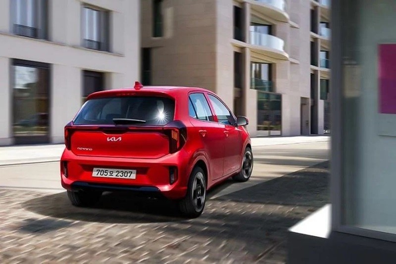 Lộ diện những trang bị mới trên Kia Morning 2024