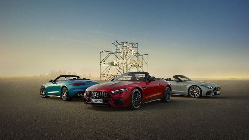 Cận cảnh xe thể thao mui trần Mercedes-AMG SL ra mắt tại Việt Nam, giá từ 6,959 tỷ đồng