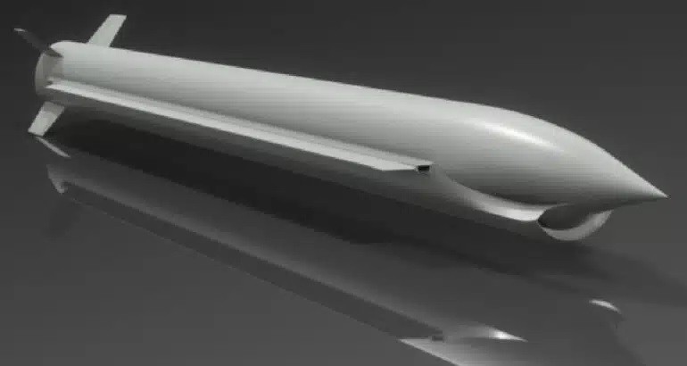 Tên lửa tấn công siêu thanh (3SM). (Hình minh họa - Nguồn: Kongsberg)