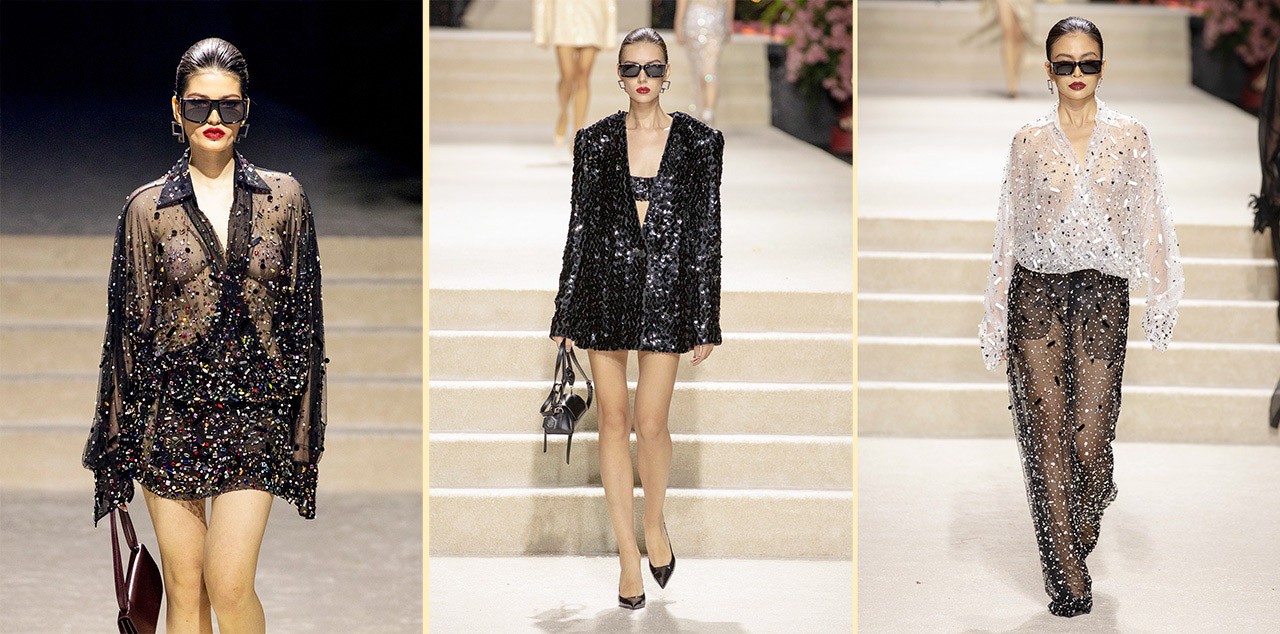 Dàn người đẹp khoe sắc cùng những thiết kế mới nhất trong BST Xuân Hè 2024 của NTK Công Trí