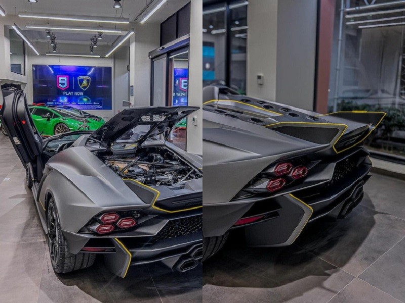 Cận cảnh siêu xe Lamborghini Autentica độc nhất vô nhị, giá hơn 1 triệu USD