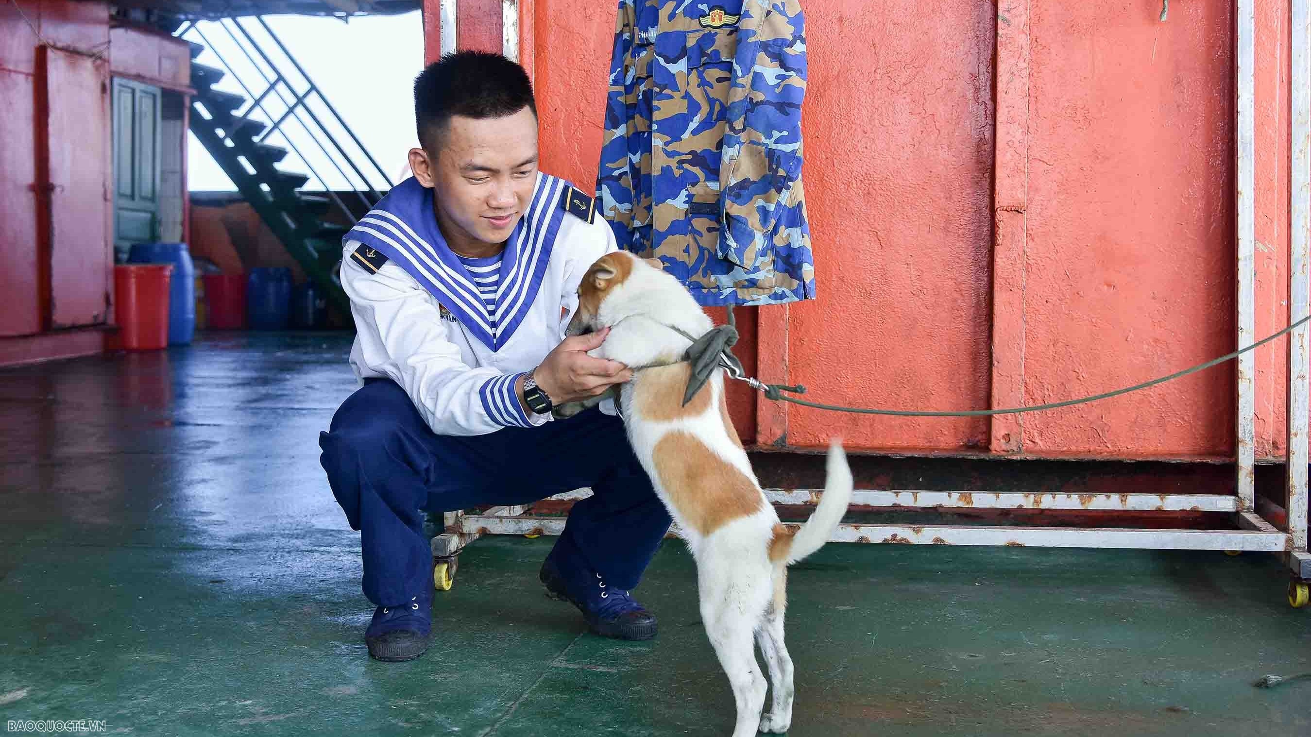 Những người bạn đặc biệt của chiến sĩ Trường Sa