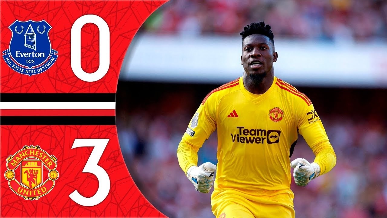 Ngoại hạng Anh: Giữ sạch lưới trận thắng Everton, Andre Onana giúp MU trở thành đội đầu tiên giữ sạch lưới 500 trận Ngoại hạng Anh: Giữ sạch lưới trận thắng Everton, Andre Onana giúp MU trở thành đội đầu tiên giữ sạch lưới 500 trận