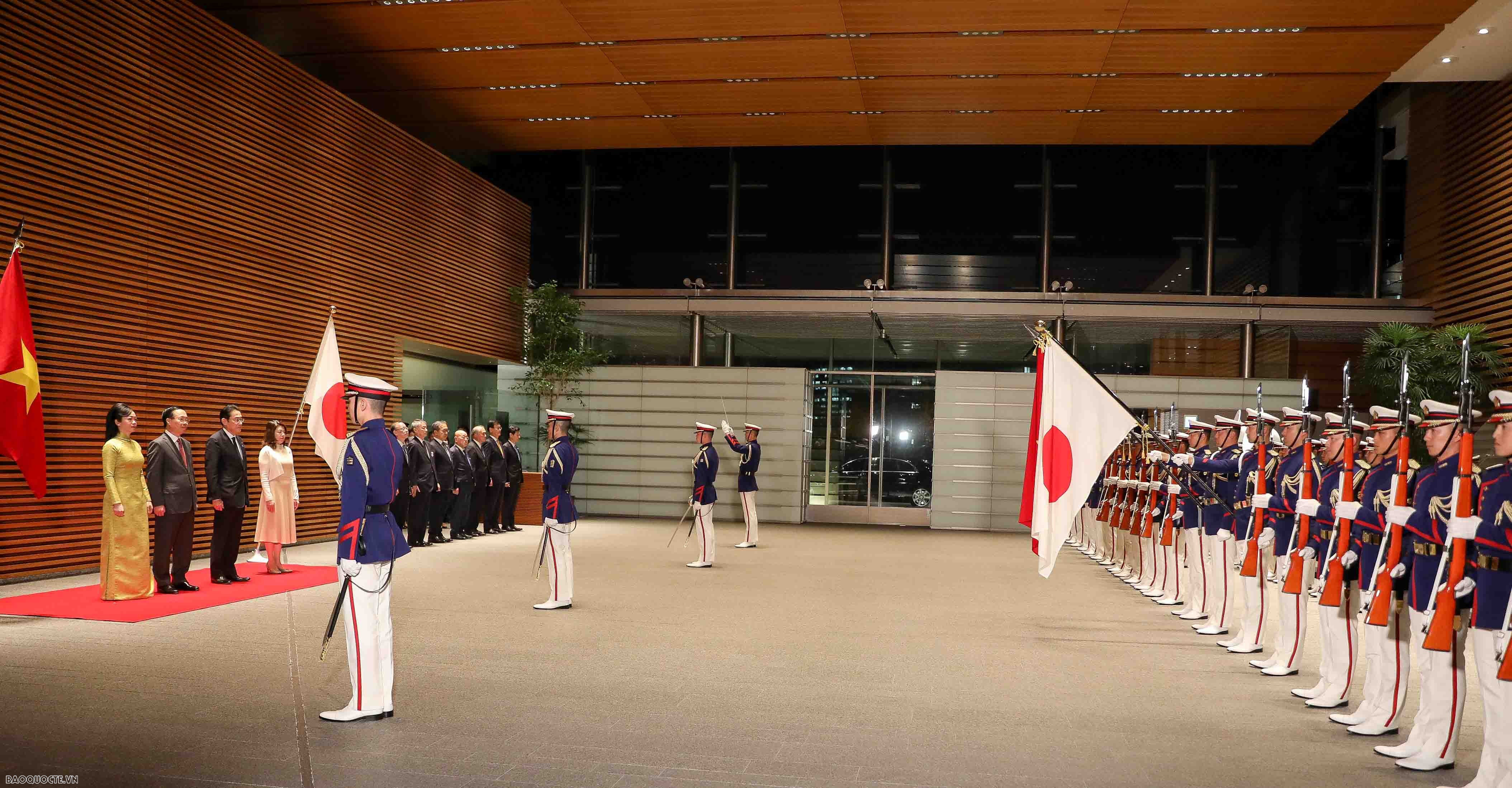 Những hình ảnh ấn tượng của Chủ tịch nước và Phu nhân trong chuyến thăm chính thức Nhật Bản