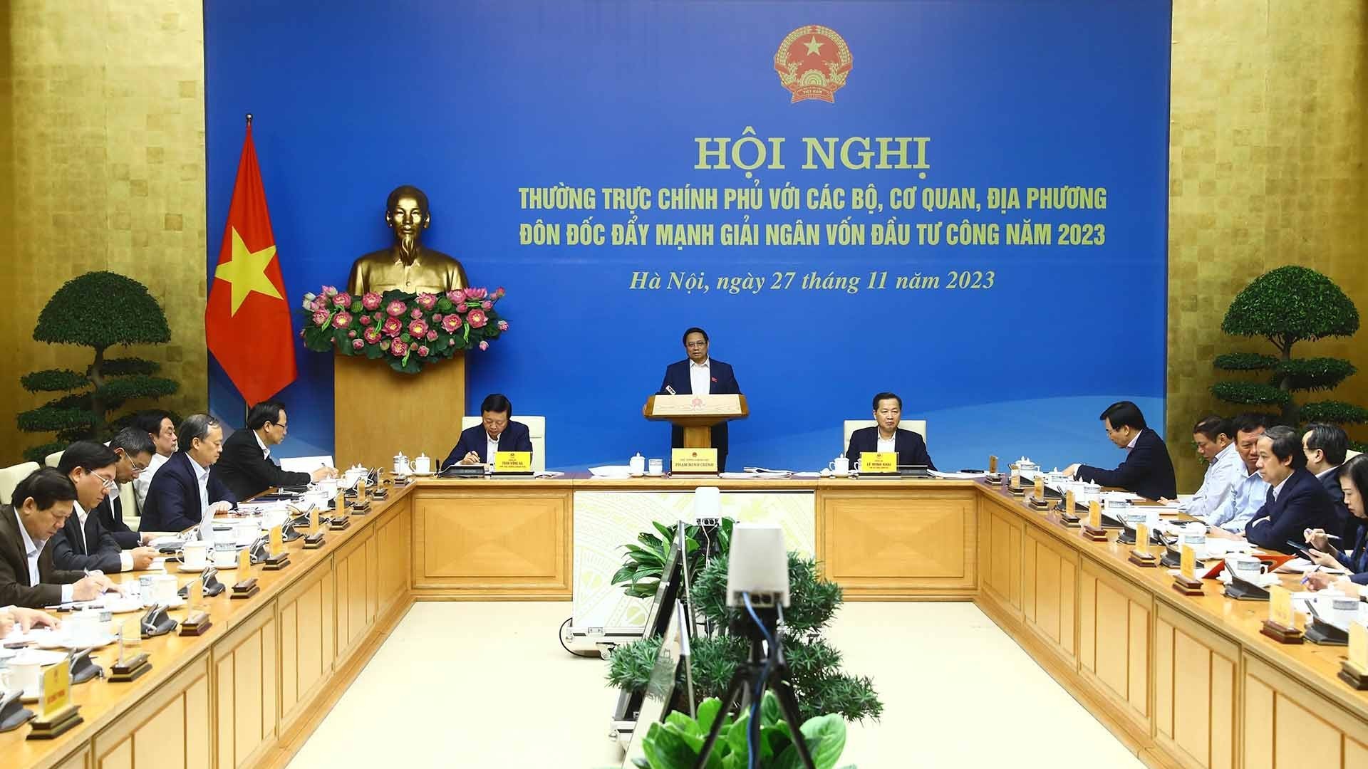 Đẩy mạnh phân cấp, phân quyền, phát huy hơn nữa vai trò của người đứng đầu trong giải ngân vốn đầu tư công