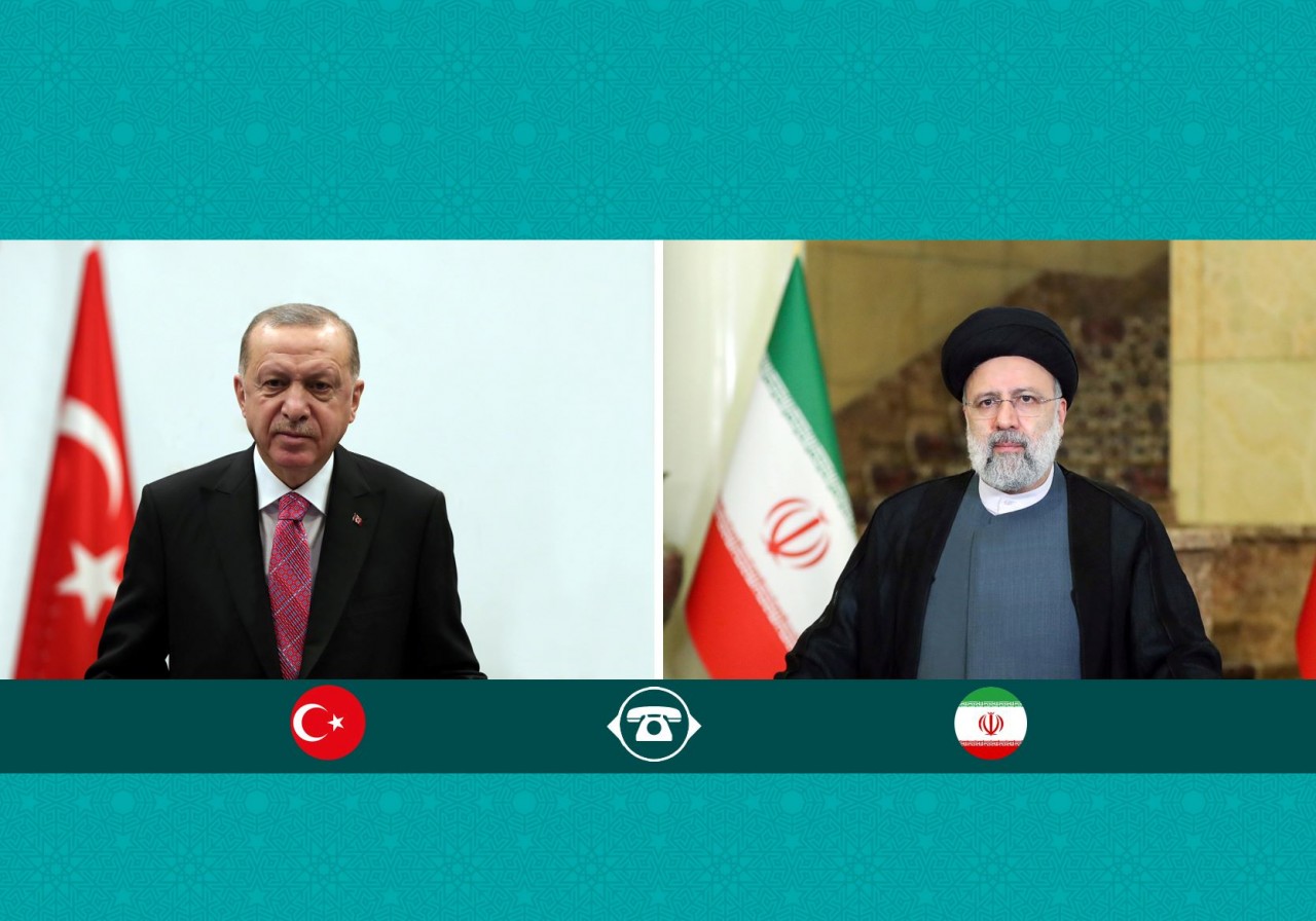 Tổng thống Thổ Nhĩ Kỳ Recep Tayyip Erdogan điện đàm với người đồng cấp Iran Ebrahim Raisi. (Nguồn: Chính phủ Iran) Tổng thống Thổ Nhĩ Kỳ Recep Tayyip Erdogan điện đàm với người đồng cấp Iran Ebrahim Raisi. (Nguồn: Chính phủ Iran)
