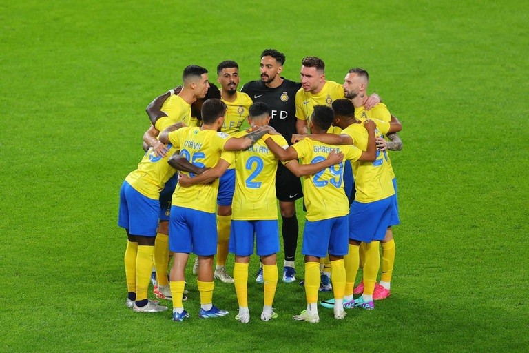 Đội hình xuất phát của chủ nhà Al Nassr.