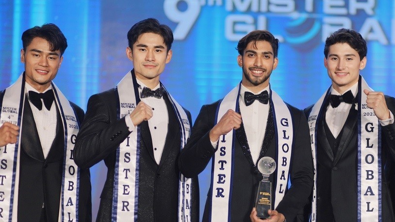 Lê Hữu Đạt giành giải Á vương 4 cuộc thi Nam vương toàn cầu 2023