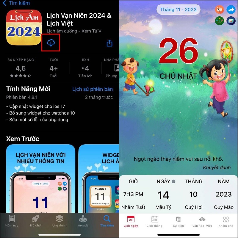 Hướng dẫn xem lịch âm trên màn hình khóa iPhone cực đơn giản Hướng dẫn xem lịch âm trên màn hình khóa iPhone cực đơn giản