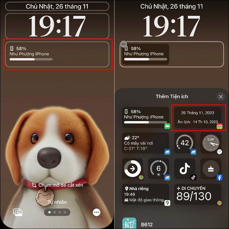 Hướng dẫn xem lịch âm trên màn hình khóa iPhone cực đơn giản Hướng dẫn xem lịch âm trên màn hình khóa iPhone cực đơn giản