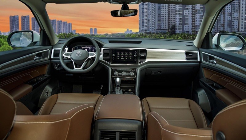 Volkswagen Teramont có cấu hình 7 chỗ ngồi Volkswagen Teramont có cấu hình 7 chỗ ngồi