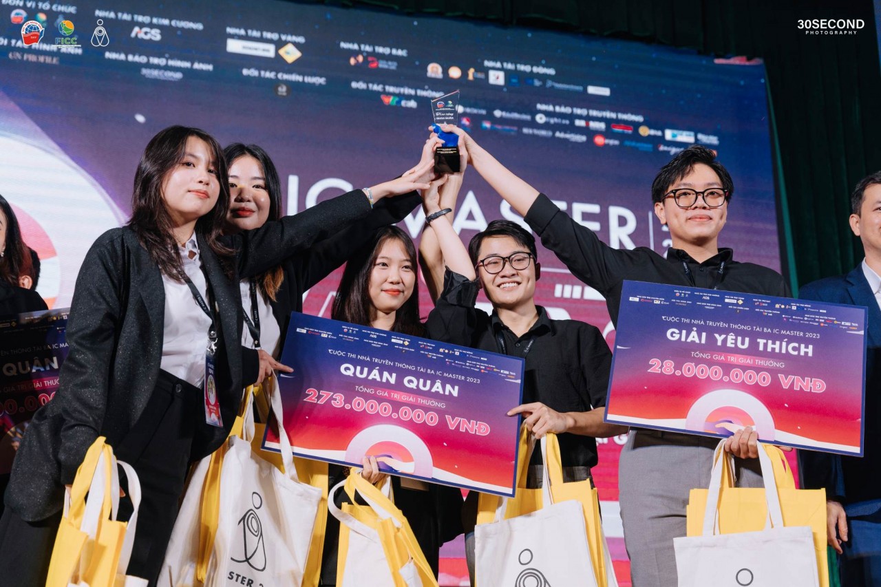 Đội thi Teens Titan chính thức trở thành Quán quân IC Master 2023. (Ảnh: BTC) Đội thi Teens Titan chính thức trở thành Quán quân IC Master 2023. (Ảnh: BTC)