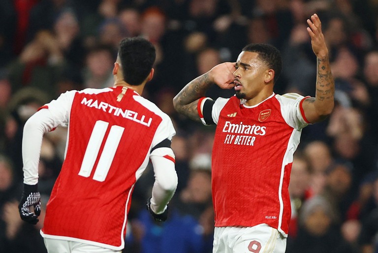 Niềm vui của tiền đạo người Brazil Niềm vui của tiền đạo người Brazil