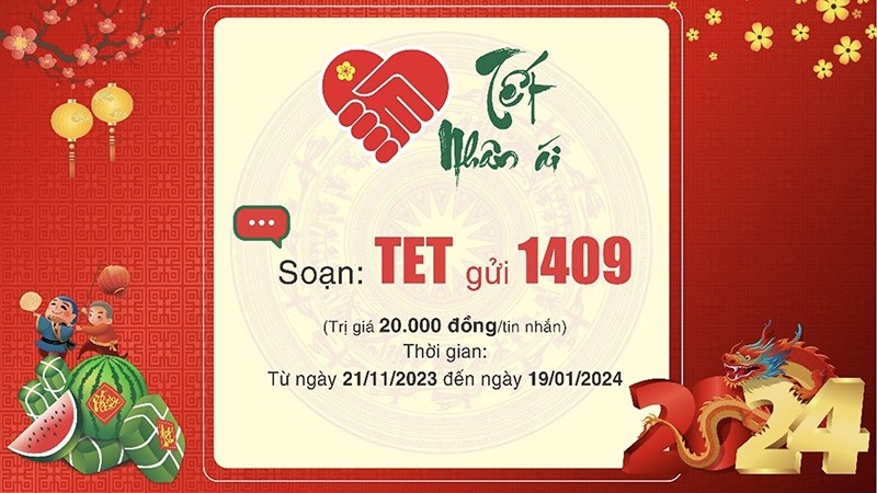 Trung ương Hội chữ thập đỏ Việt Nam triển khai phong trào 'Tết Nhân ái' 2024