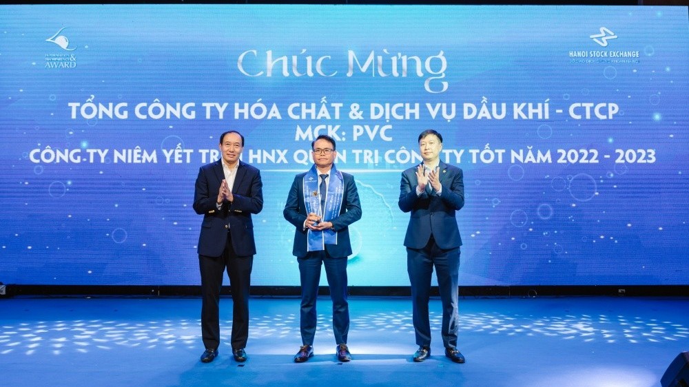 PVChem - Top 10 Doanh nghiệp quản trị công ty tốt năm 2022-2023 của HNX