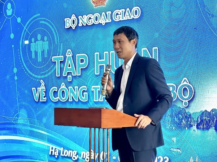 Bộ Ngoại giao tập huấn về công tác cán bộ
