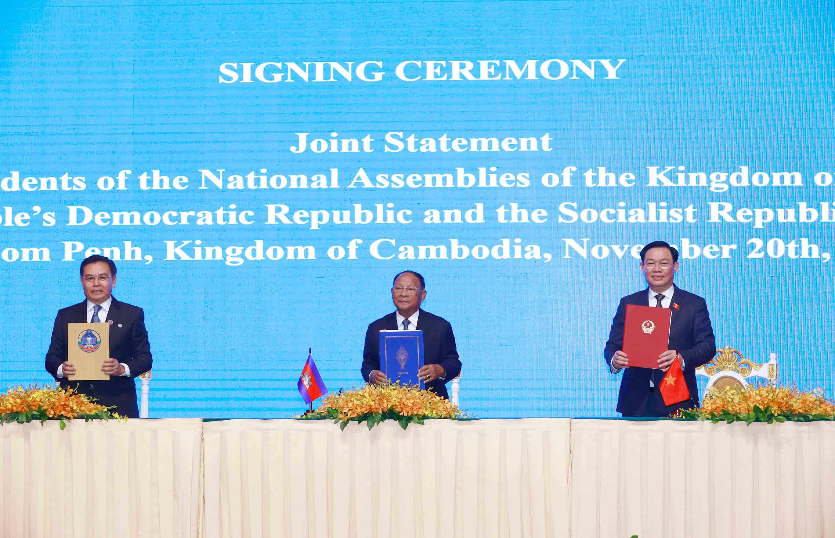 Nâng tầm hợp tác giữa Quốc hội  Việt Nam - Campuchia - Lào