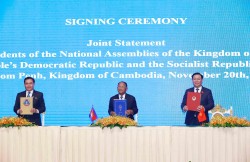 Nâng tầm hợp tác giữa Quốc hội  Việt Nam - Campuchia - Lào