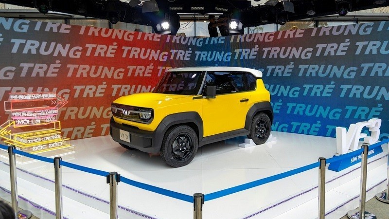 Rò rỉ thông tin xe điện VinFast VF3 sắp được bán tại Indonesia