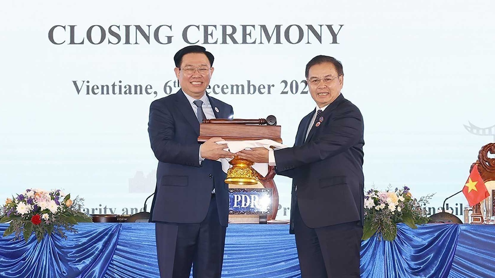 Hội nghị cấp cao Quốc hội ba nước Campuchia -Lào-Việt Nam lần thứ nhất thành công tốt đẹp